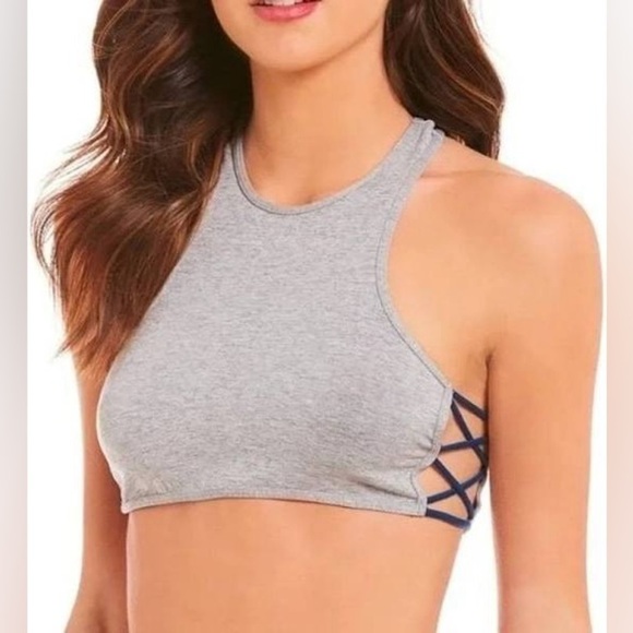 NWOT - Free People Intimately Women's Side Cross Racerback Bra - Size M/L - Picture 4 of 6